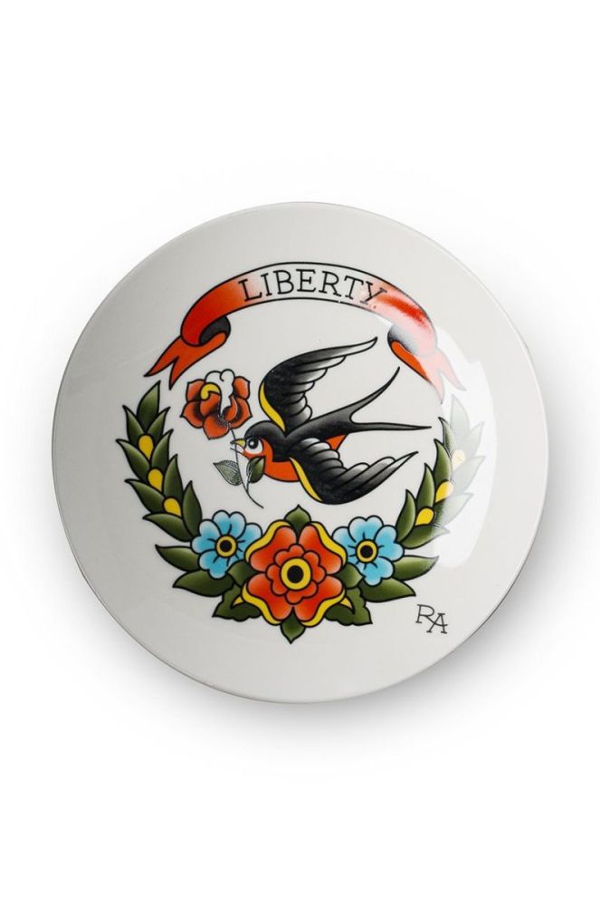 Набір тарілок Pols Potten 4-pack колір барвистий фото 5
