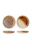 Набір тарілок Bloomingville 2-pack колір коричневий