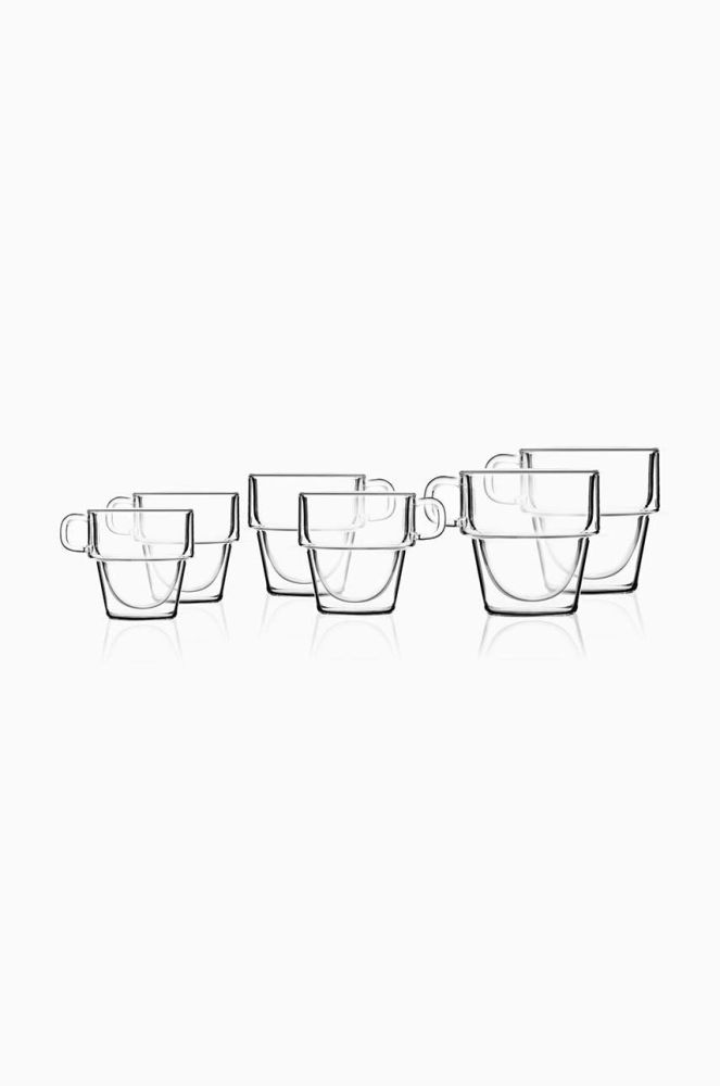 Набір склянок Vialli Design 6-pack колір прозорий