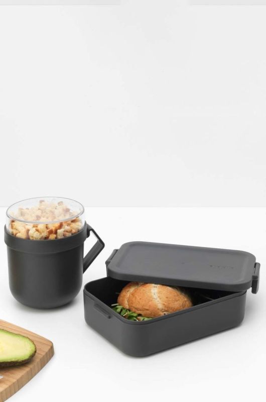 Ланчбокс-сет Brabantia Make & Take 2-pack колір сірий фото 2
