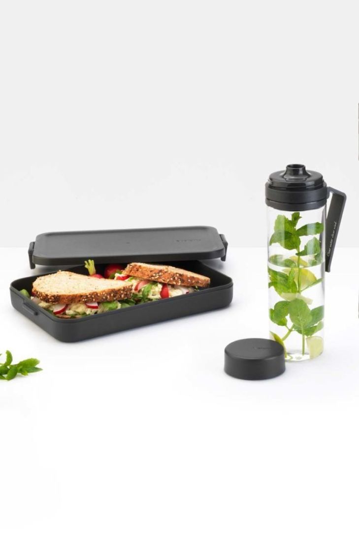 Ланчбокс-сет Brabantia Make &Take 2-pack колір сірий