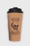 Кухлик для кави Luckies of London killer coffee колір барвистий