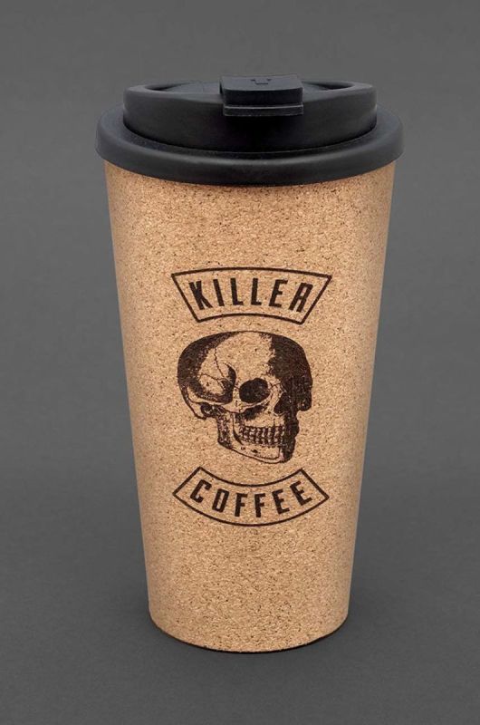Кухлик для кави Luckies of London killer coffee колір барвистий фото 2