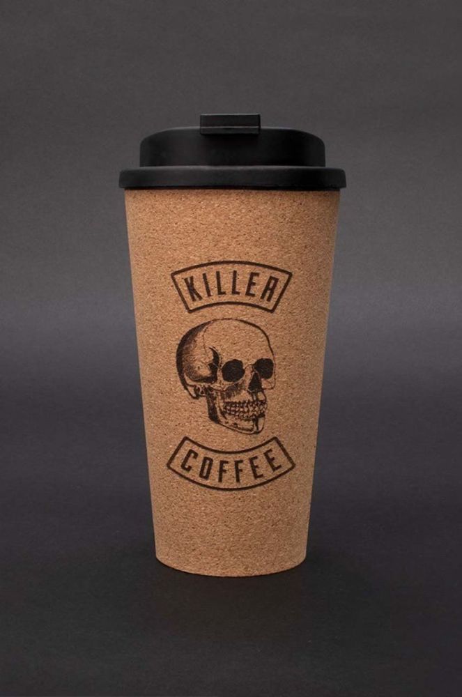 Кухлик для кави Luckies of London killer coffee колір барвистий фото 3