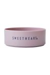Миска Design Letters Mini favourite bowl колір фіолетовий Миска Design Letters Mini favourite bowl колір фіолетовий