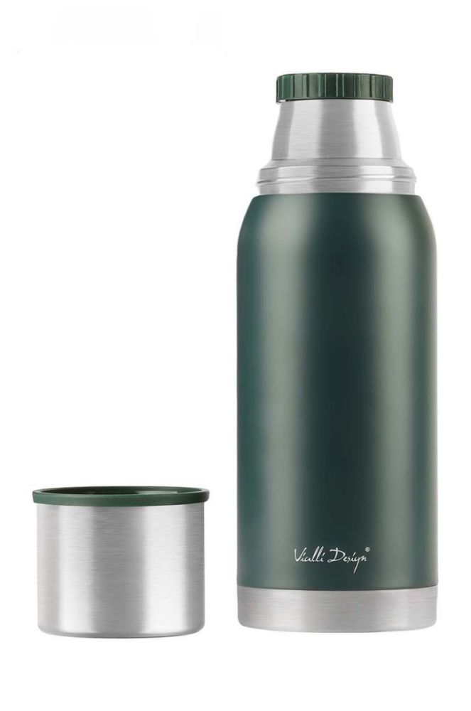 Термос для ланчу Vialli Design Fuori 1000 ml колір зелений (2868637) фото 2