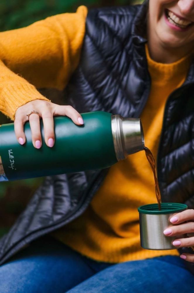 Термос для ланчу Vialli Design Fuori 1000 ml колір зелений (2868637) фото 5
