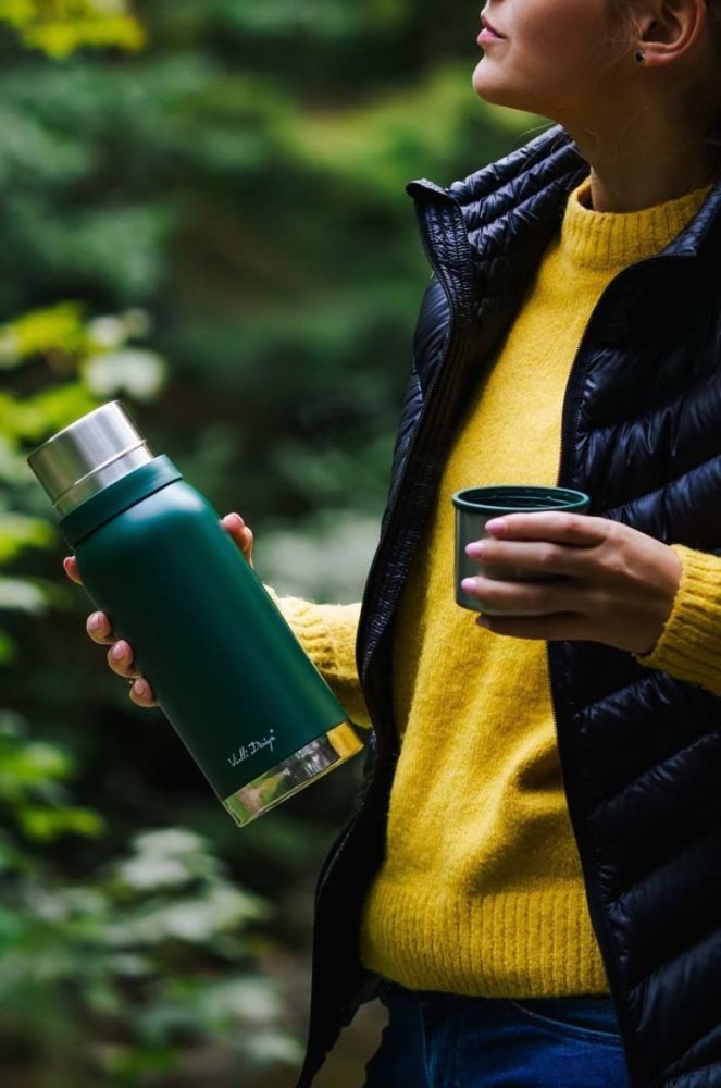 Термос для ланчу Vialli Design Fuori 1000 ml колір зелений (2868637) фото 7