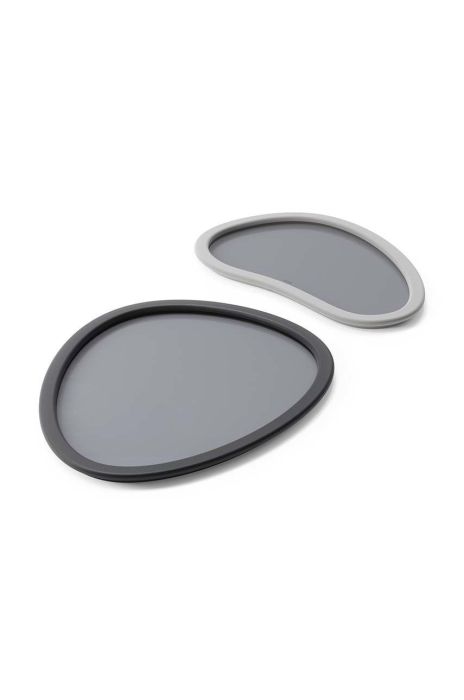 Набір підносів Umbra 2-pack колір сірий