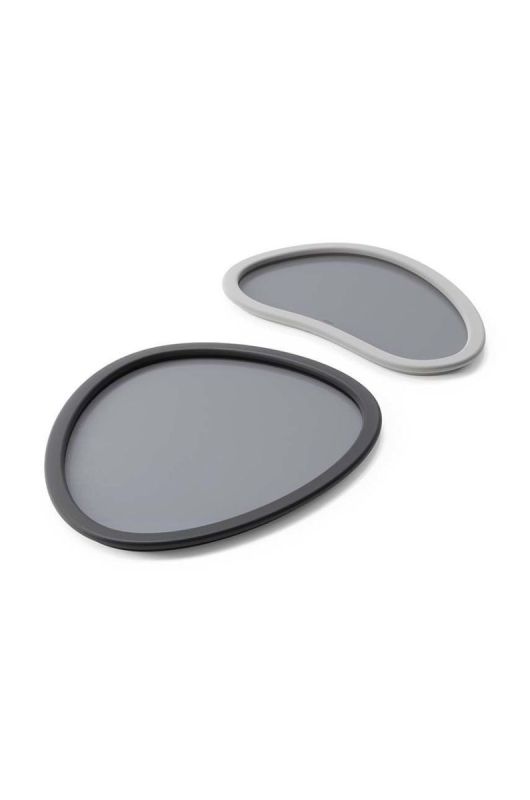 Набір підносів Umbra 2-pack колір сірий