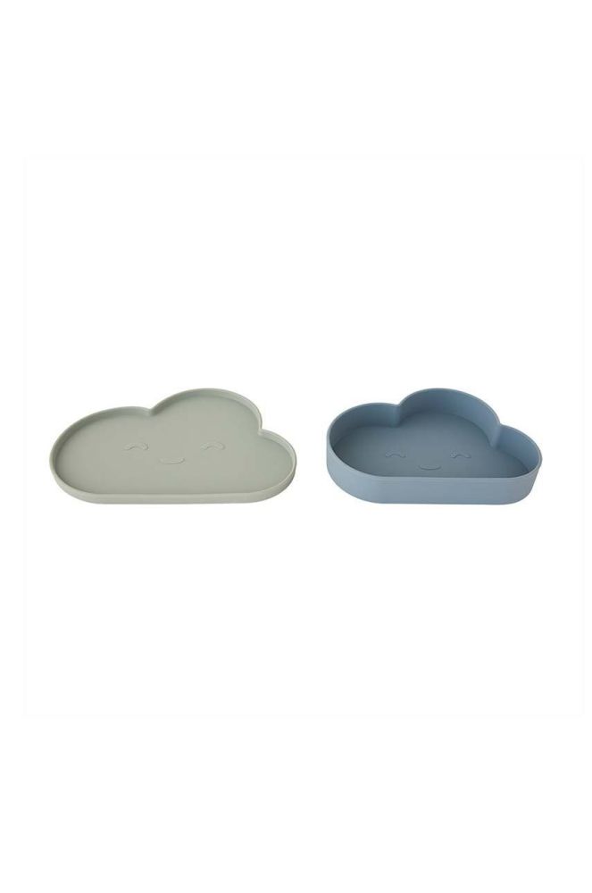 Набір тарілка і миска OYOY Chloe Cloud колір барвистий (2981487)