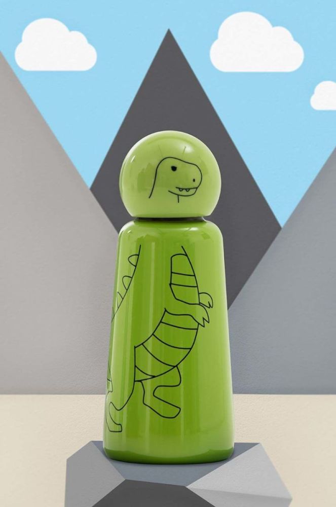 Термічна пляшка Lund London T-Rex 300 ml колір барвистий фото 4
