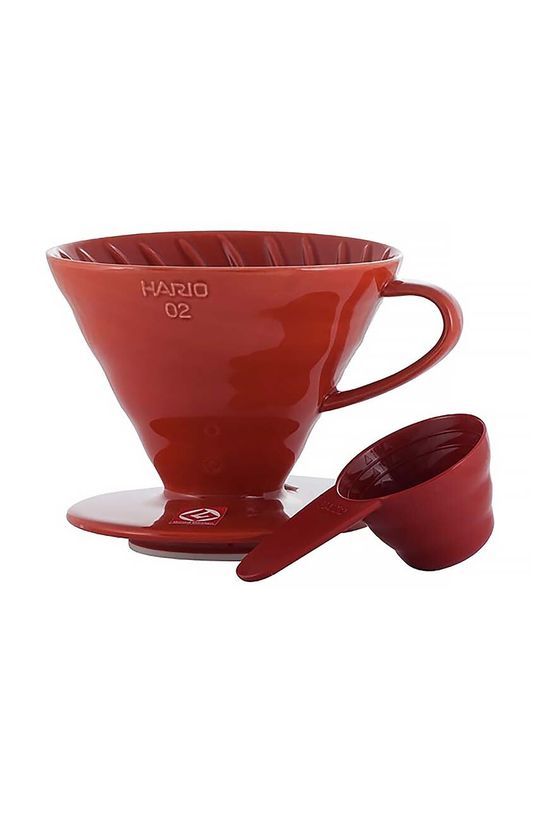 Фільтр для заварювання кави Hario V60-02 колір червоний (2963427)