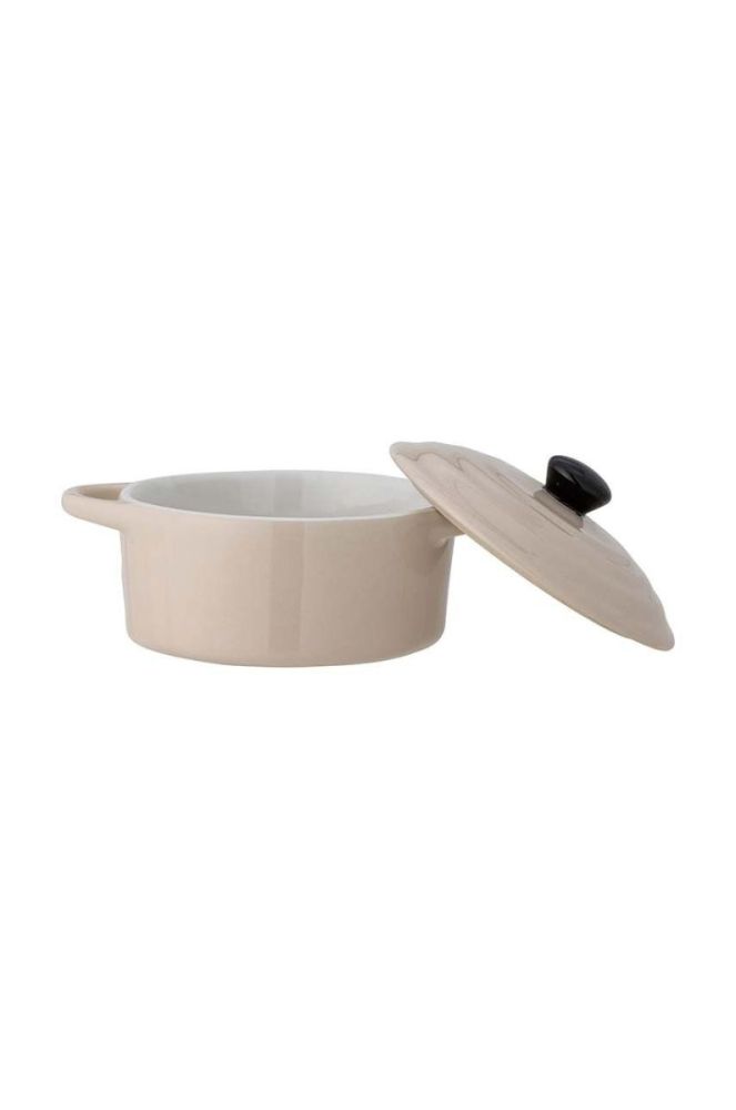 Каструля з кришкою Bloomingville Thanos Serving Pot колір білий фото 2