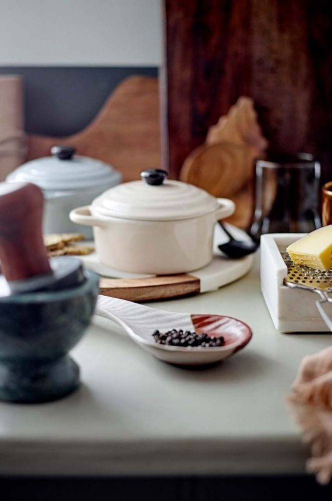 Каструля з кришкою Bloomingville Thanos Serving Pot колір білий фото 3