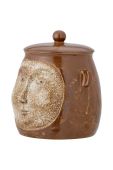 Контейнер з кришкою Bloomingville Avoe колір коричневий
