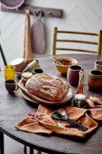 Салатні ложки Bloomingville Aviaja 2-pack колір коричневий Салатні ложки Bloomingville Aviaja 2-pack колір коричневий