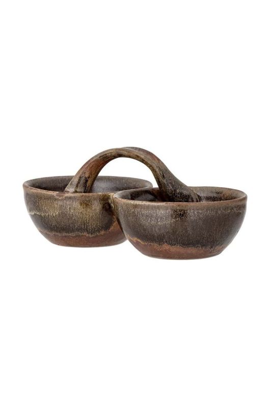 Блюдо для закусок Bloomingville Edris колір коричневий фото 2