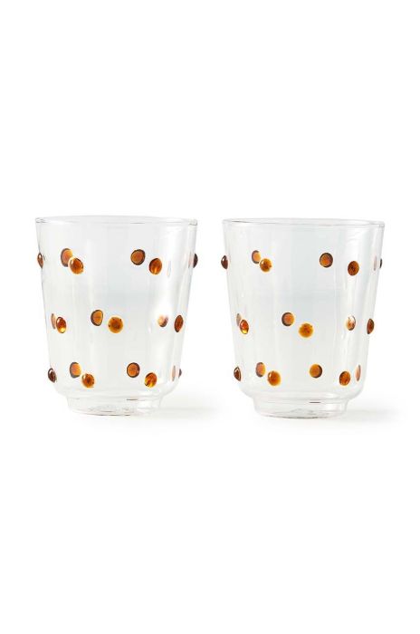 Набір склянок Pols Potten 2-pack колір жовтий (3348283)