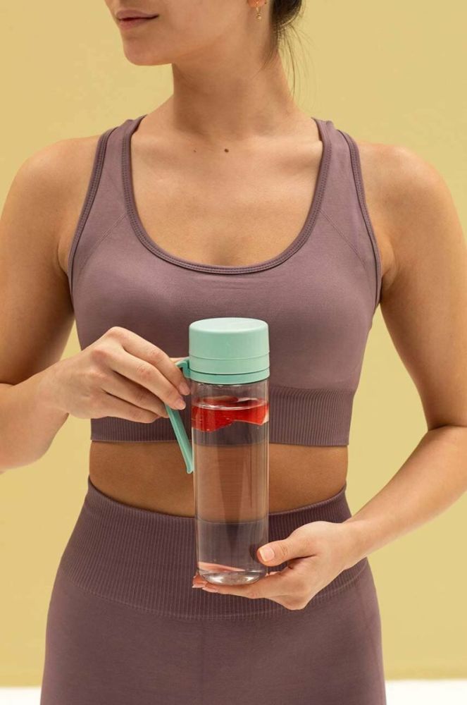Пляшка для води Brabantia Make & Take 0,5 L колір зелений фото 8