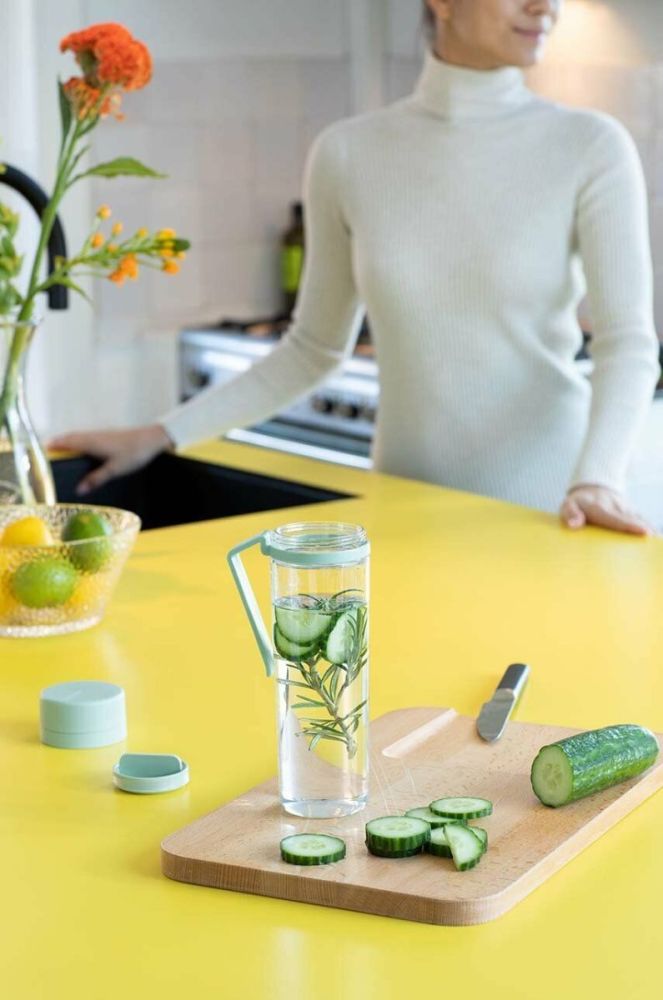 Пляшка для води Brabantia Make & Take 0,5 L колір зелений фото 9