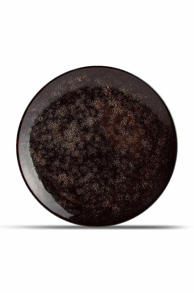 Тарілка BonBistro Hazy колір чорний (3011866)