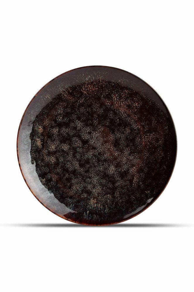 Тарілка BonBistro Hazy колір чорний (3012469)