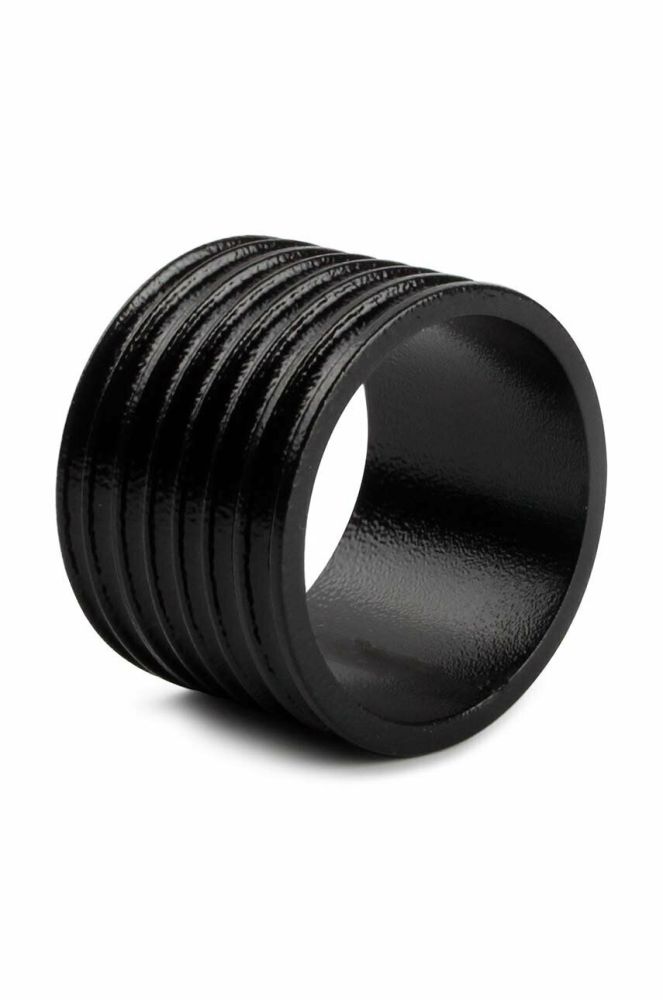 Кільця для серветок S|P Collection Centro 4-pack колір чорний