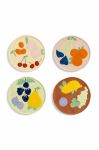 Набір тарілок &k amsterdam Fruitful Set 4-pack колір барвистий Набір тарілок &k amsterdam Fruitful Set 4-pack колір барвистий