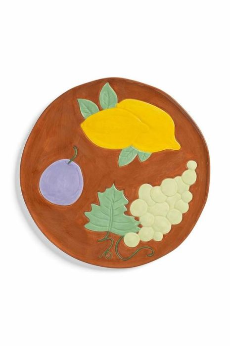 Тарілка &k amsterdam колір барвистий