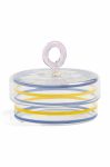 Контейнер з кришкою &k amsterdam Jar Stripy колір рожевий (3038405)