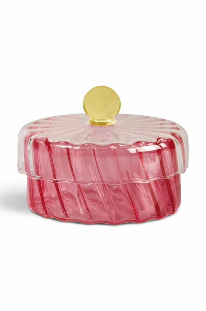 Контейнер з кришкою &k amsterdam Jar Spiral колір рожевий (3037656)