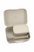 Ланчбокс Koziol Candy Ready Organic Nature 3-pack колір бежевий (3050008)