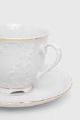 Чашка з блюдцем ?miel?w Rococo колір білий