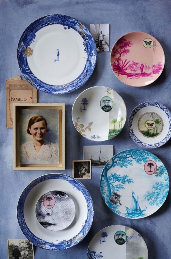 Тарілка Pip Studio Heritage Painted колір барвистий фото 2