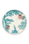 Тарілка Pip Studio Heritage Boat Aqua колір барвистий Тарілка Pip Studio Heritage Boat Aqua колір барвистий