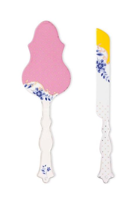 Салатні ложки Pip Studio Royal Set 2-pack колір барвистий Салатні ложки Pip Studio Royal Set 2-pack колір барвистий