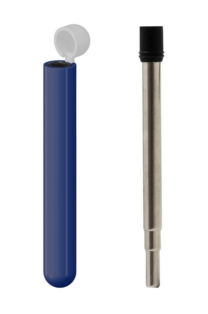 Телескопічна соломинка в чохлі Lund London колір темно-синій