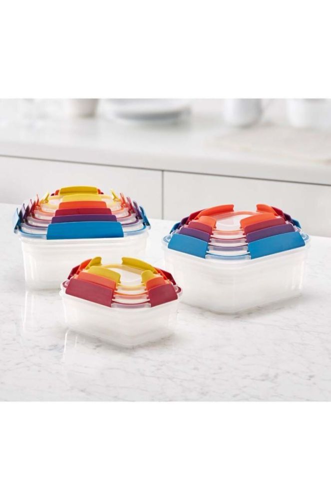 Набір контейнерів для зберігання з кришками Joseph Joseph Nest™ 5-pack колір барвистий фото 7