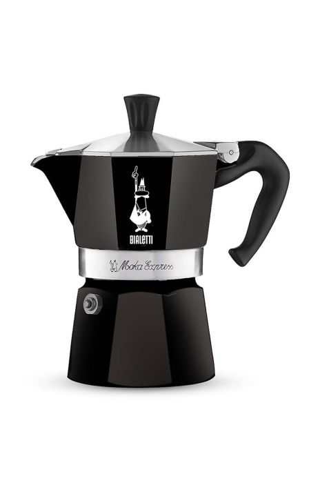 Кавоварка Bialetti Moka Express 6tz колір чорний