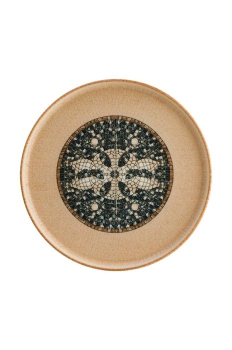 Тарілка Bonna Mesopotamia Wood колір барвистий