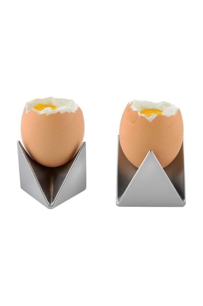 Набір підставок для яєць Alessi Roost 2-pack колір сірий фото 5