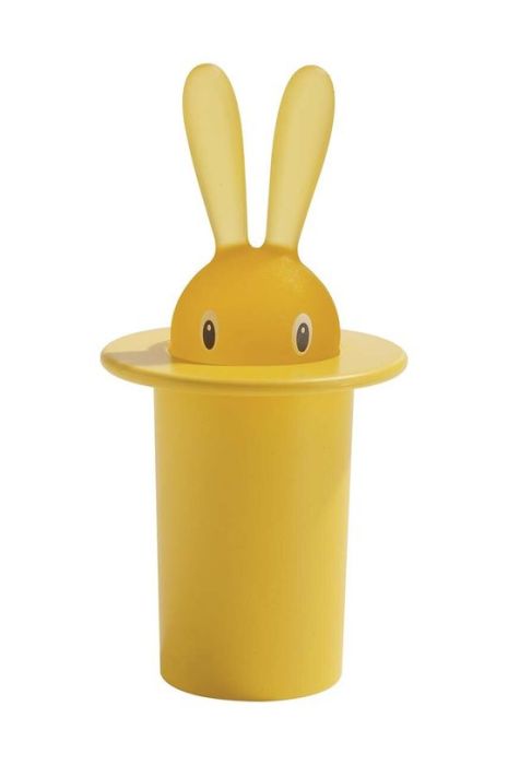 Контейнер для зубочисток Alessi Magic Bunny колір жовтий (3305072)