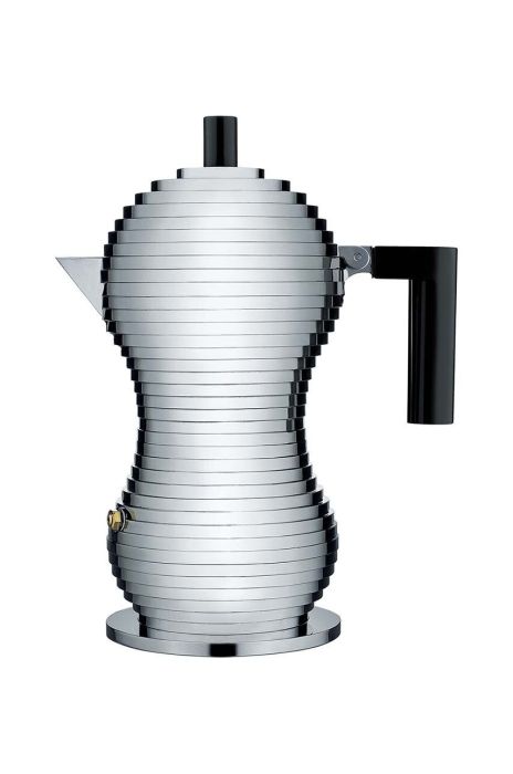 Кавоварка Alessi Pulcina 3tz колір сірий