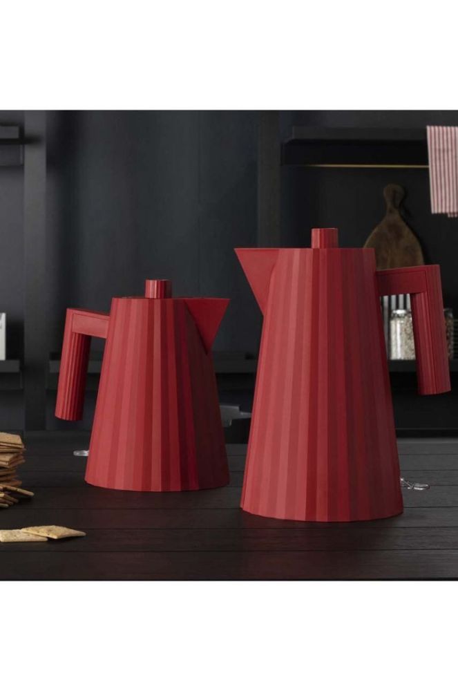 Електрочайник Alessi Plisse колір червоний (3312407) фото 2