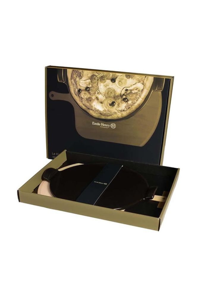 Набір для піци Emile Henry Coffret колір чорний фото 3