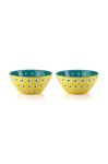 Набір мисок Guzzini Le Murrine 2-pack колір барвистий Набір мисок Guzzini Le Murrine 2-pack колір барвистий