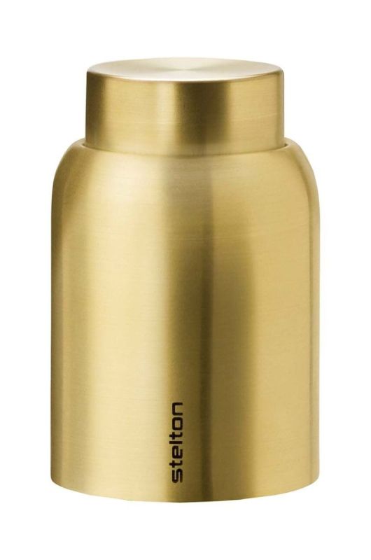 Винна пробка Stelton Collar vacuum seal колір жовтий