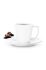 Чашка з блюдцем Rosendahl Grand Cru колір білий