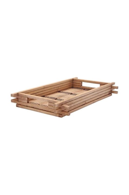 Набір підносів AU Maison 4-pack колір бежевий фото 2